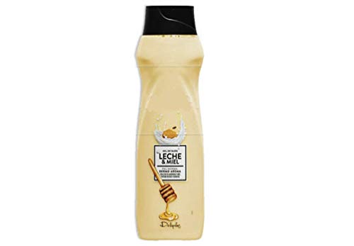DELIPLUS Gel de ducha de leche y miel para piel normal 750Â ml