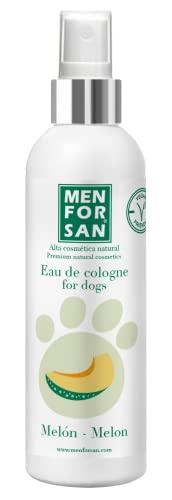 MENFORSAN Agua de colonia para perros MelÃ³n 125ml, Proporciona un olor Fresco, Efecto Desodorante
