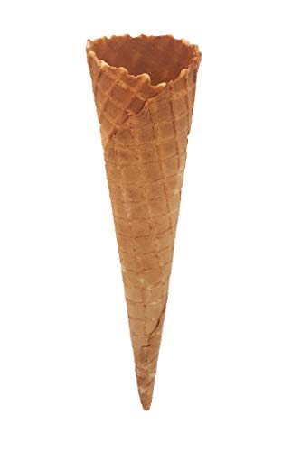Cucuruchos de helado 'Long Tom' vegano 200xÃ˜56mm (60 piezas)