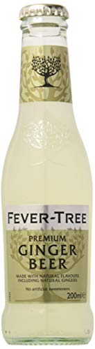 Fever-Tree Ginger Beer 4 x 200 ml (Pack of 6, Total 24 Bottles)