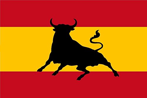 Durabol Grand Bandera de EspaÃ±a Toro 150 * 90 cm SatÃ©n