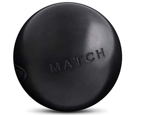 ObutÂ Match - Bolas de petanca negras (diÃ¡metro: 71 mm), Negro , 700g