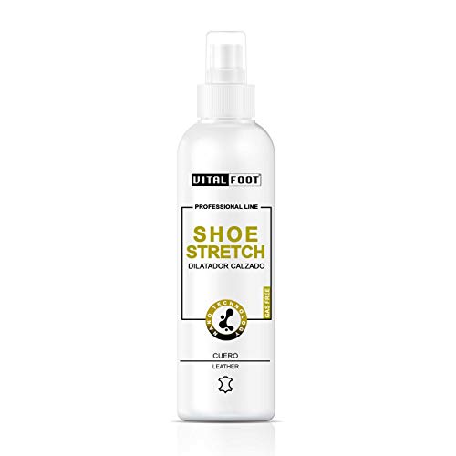VITAL FOOT - Shoe Stretch Dilatador Calzado Ablandador Zapato Piel Ante Nobuck - 100 ml