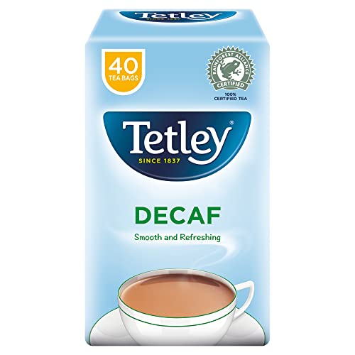Tetley Decaf Softpack 40 Tea bags,125Gr