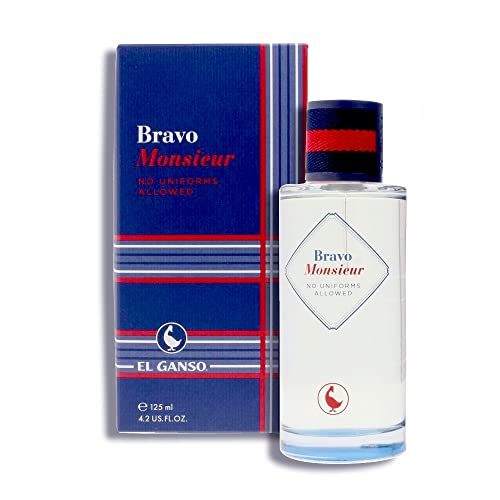 El Ganso Perfume Bravo Monsieur Vapo, 125 ml, Pack de 1