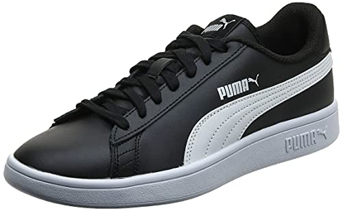 PUMA Smash v2 L, Zapatillas Bajas, para Unisex adulto, Negro (Puma Black-Puma White), 42 EU