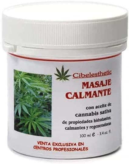 Crema Calmante con Extracto de Cannabis, para mÃºsculos y articulaciones - 100ml.