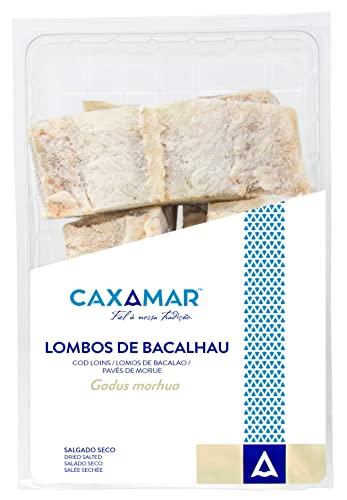 Caxamar - Lomo de Bacalao Seco y Salado (Noruega e Islas del Oso) 1,8Kg - Producto de Portugal