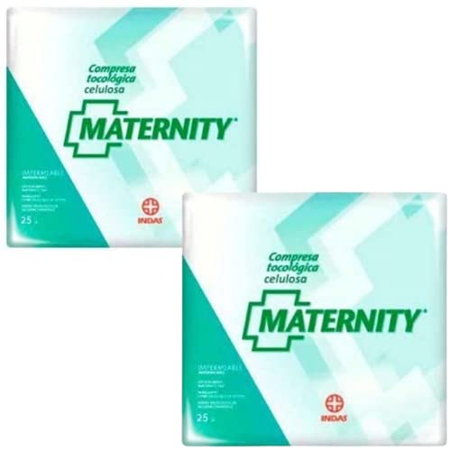 DOBLE COMPRESAS Maternity (50 Unidad (Paquete de 2))