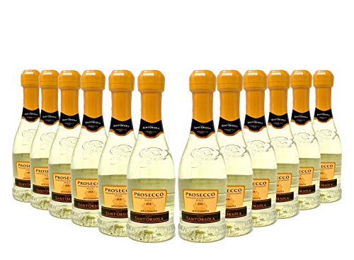 Canti Prosecco D.O.C. Millesimato Extradry PequeÃ±o Vino Espumoso Italiano - 12 Botellas X 200ml