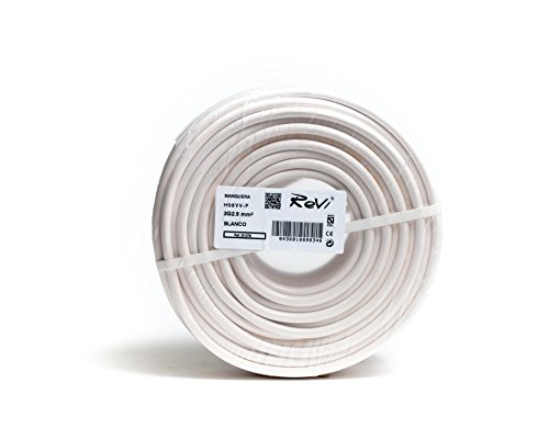 Cable H05VV-F Manguera 3x2,5mm 25m (Blanco)