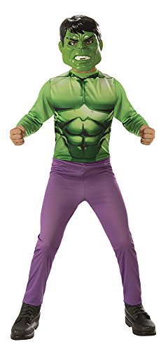 Rubies Avengers - Disfraz de Hulk para niÃ±o, infantil talla 5-7 ( 640922-M)