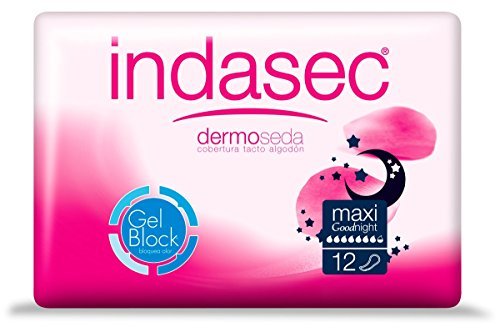 INDASEC Sanitary Pads for Loss??inor Maxi Goodnight by INDASEC