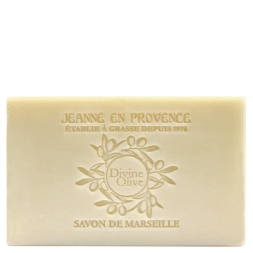 Jeanne en Provence Divine Olive JabÃ³n sÃ³lido de aceite de oliva, 200Â g