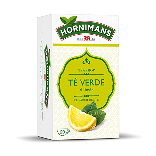 Hornimans TÃ© Verde al LimÃ³n Ingredientes 100% Naturales | 20 bolsitas | Con TeÃ­na
