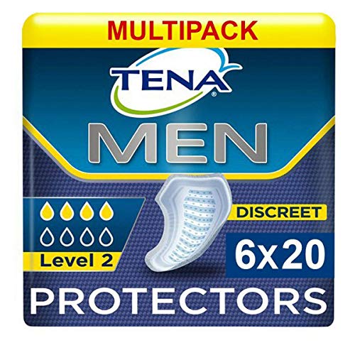 TENA Men Level 2 - Compresas para hombre (120 unidades)