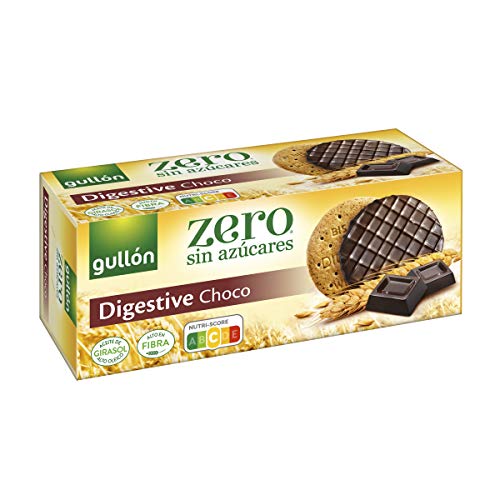 GullÃ³n Galleta Digestive Chocolate, ZERO sin azÃºcares, Caja 270g
