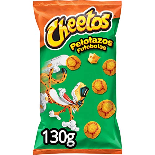 Cheetos Pelotazos, 130g, Queso, sin gluten
