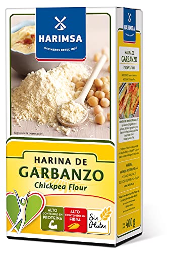 Harimsa - Harina de Garbanzo sin Gluten - Paquete 400 g