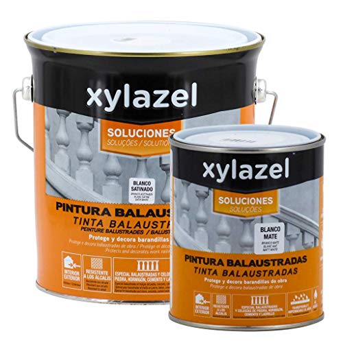 Xylazel soluciones Pintura Balaustradas Mate Blanco 750 ml