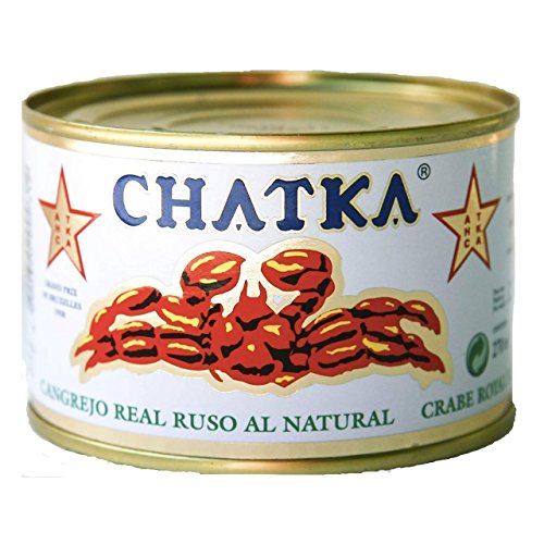 Chatka - Cangrejo real ruso - 15% patas enteras - 185 g (121g)