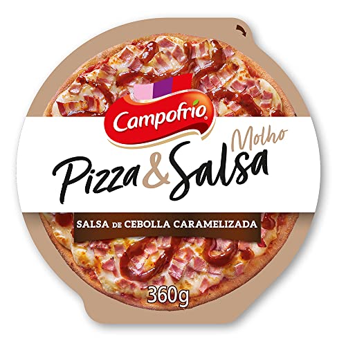 Campofrio Pizza y Salsa Jamon&Bacon Cebolla Caramelizada, 360g